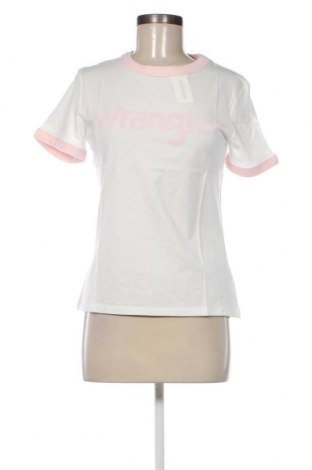 Damen T-Shirt Wrangler, Größe M, Farbe Weiß, Preis 19,18 €