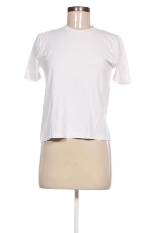Γυναικείο t-shirt Zara, Μέγεθος S, Χρώμα Λευκό, Τιμή 3,60 €