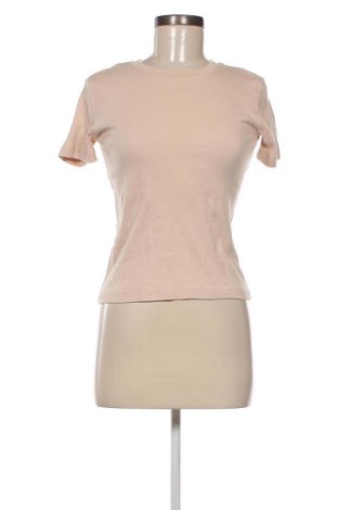 Дамска тениска Zara, Размер M, Цвят Бежов, Цена 15,64 лв.