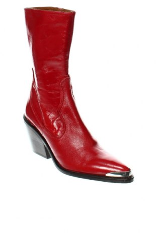Damen Stiefeletten Zara, Größe 38, Farbe Rot, Preis 58,55 €