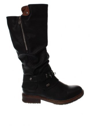 Γυναικείες μπότες Rieker, Μέγεθος 39, Χρώμα Μαύρο, Τιμή 21,48 €