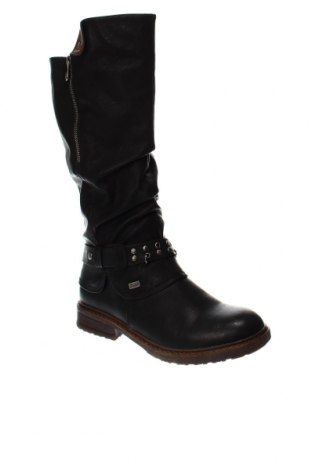 Γυναικείες μπότες Rieker, Μέγεθος 39, Χρώμα Μαύρο, Τιμή 38,35 €