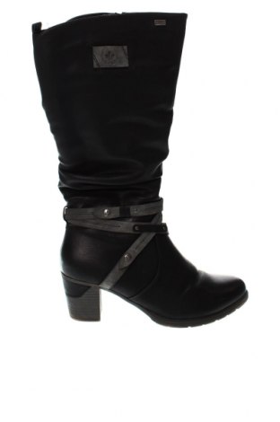 Γυναικείες μπότες Rieker, Μέγεθος 41, Χρώμα Μαύρο, Τιμή 26,85 €