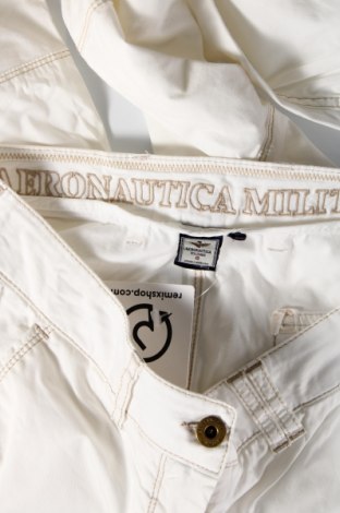 Дамски дънки Aeronautica Militare, Размер S, Цвят Бял, Цена 31,68 лв.