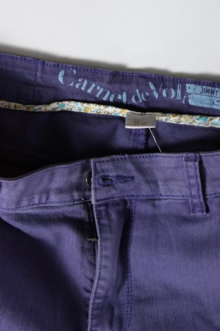Damskie jeansy Carnet De Vol, Rozmiar L, Kolor Fioletowy, Cena 66,67 zł
