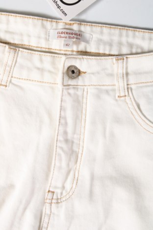 Damen Jeans Clockhouse, Größe L, Farbe Weiß, Preis 20,18 €