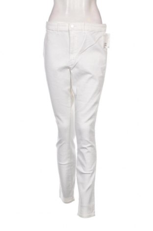 Γυναικείο Τζίν H&D, Μέγεθος L, Χρώμα Λευκό, Τιμή 13,44 €