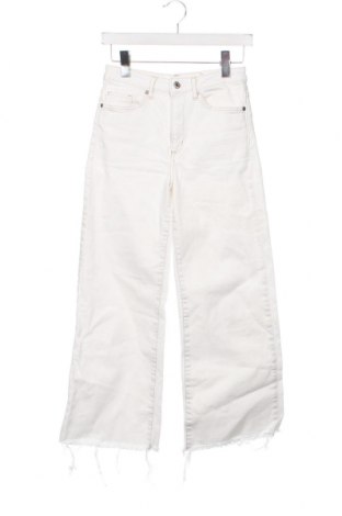 Damskie jeansy H&M, Rozmiar XS, Kolor Biały, Cena 40,45 zł