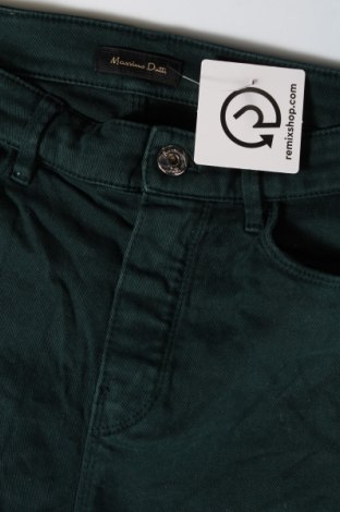 Дамски дънки Massimo Dutti, Размер M, Цвят Зелен, Цена 42,75 лв.