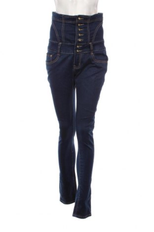 Dámske džínsy  Miss One, Veľkosť L, Farba Modrá, Cena  14,83 €