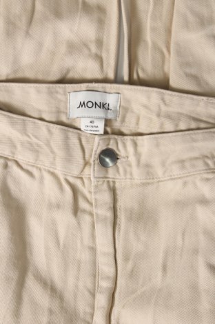 Damen Jeans Monki, Größe M, Farbe Beige, Preis € 12,18