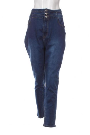 Dámske džínsy  SHEIN, Veľkosť 4XL, Farba Modrá, Cena  8,90 €