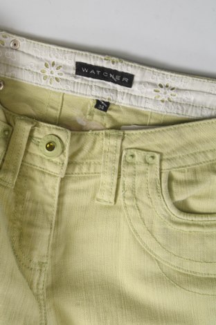 Damen Jeans Watcher, Größe XS, Farbe Grün, Preis 9,00 €