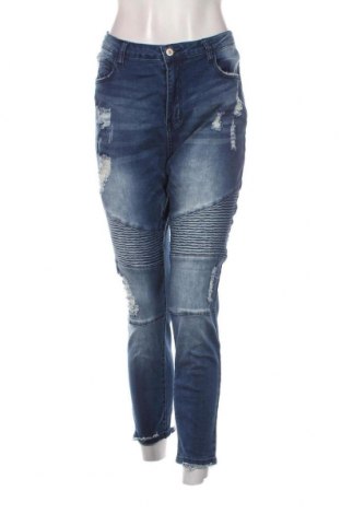Dámske džínsy  Yidarton, Veľkosť XL, Farba Modrá, Cena  16,44 €