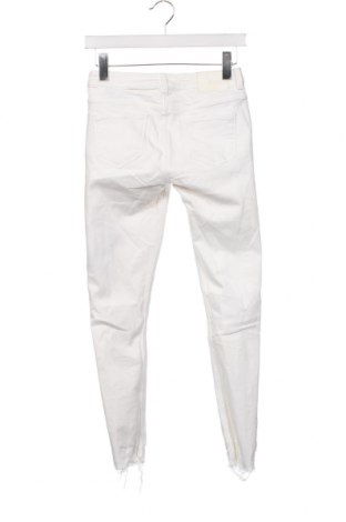 Dámske džínsy  Zara, Veľkosť XS, Farba Biela, Cena  15,31 €