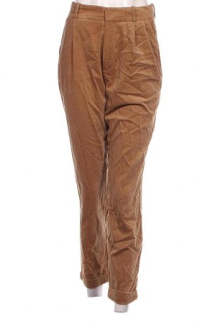 Pantaloni de velvet de femei Massimo Dutti, Mărime XS, Culoare Bej, Preț 122,19 Lei