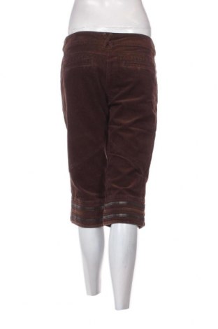 Pantaloni de velvet de femei Refree, Mărime L, Culoare Maro, Preț 33,29 Lei