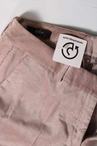Γυναικείο κοτλέ παντελόνι S.Oliver Black Label, Μέγεθος M, Χρώμα Ρόζ , Τιμή 25,55 €