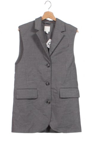 Damenweste H&M, Größe XS, Farbe Grau, Preis 9,86 €