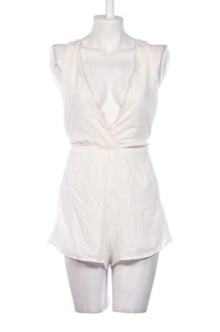 Damen Overall Pull&Bear, Größe M, Farbe Weiß, Preis 16,28 €