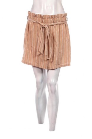 Дамски къс панталон SHEIN, Размер XL, Цвят Кафяв, Цена 19,55 лв.