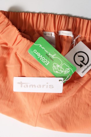Дамски къс панталон Tamaris, Размер S, Цвят Оранжев, Цена 11,55 лв.