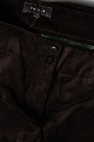 Γυναικείο κοντό παντελόνι Trucco, Μέγεθος M, Χρώμα Καφέ, Τιμή 5,99 €