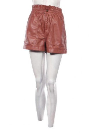 Дамски къс панталон Zara, Размер S, Цвят Кафяв, Цена 11,73 лв.