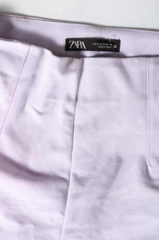 Pantaloni scurți de femei Zara, Mărime S, Culoare Mov, Preț 83,78 Lei