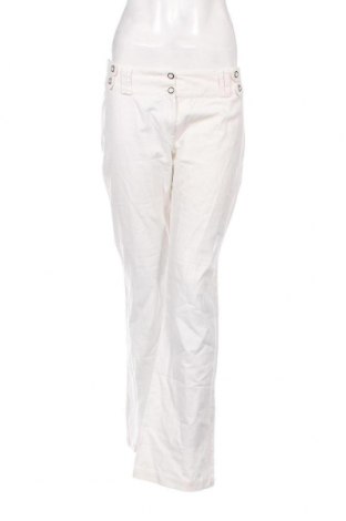 Дамски панталон, Размер M, Цвят Бял, Цена 16,53 лв.