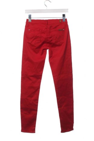 Γυναικείο παντελόνι 7 For All Mankind, Μέγεθος XS, Χρώμα Κόκκινο, Τιμή 62,65 €