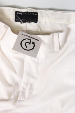 Γυναικείο παντελόνι ASOS, Μέγεθος XS, Χρώμα Λευκό, Τιμή 20,97 €