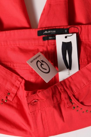Dámské kalhoty  Burton of London, Velikost M, Barva Červená, Cena  1 176,00 Kč