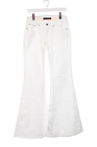 Дамски панталон Calvin Klein Jeans, Размер S, Цвят Бял, Цена 88,93 лв.