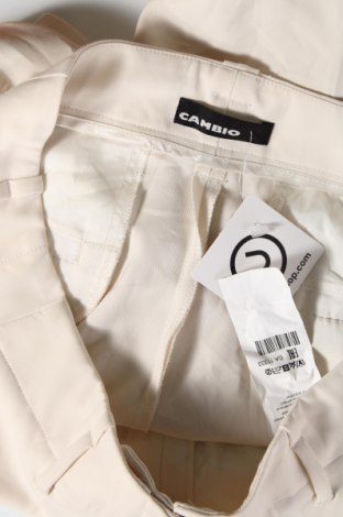 Γυναικείο παντελόνι Cambio, Μέγεθος L, Χρώμα Εκρού, Τιμή 42,06 €