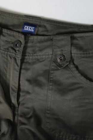 Pantaloni de femei Cecil, Mărime XS, Culoare Verde, Preț 34,51 Lei