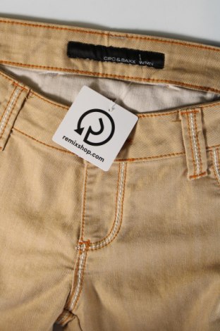 Дамски панталон Cipo & Baxx, Размер L, Цвят Бежов, Цена 26,75 лв.