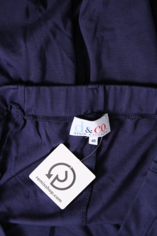 Dámské kalhoty  D&Co, Velikost XL, Barva Modrá, Cena  185,00 Kč
