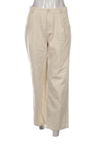 Pantaloni de femei DAZY, Mărime M, Culoare Ecru, Preț 44,40 Lei