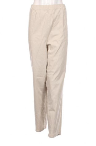 Γυναικείο παντελόνι Denim&Co., Μέγεθος XXL, Χρώμα  Μπέζ, Τιμή 17,94 €