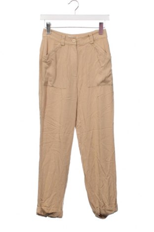 Дамски панталон Edited, Размер XS, Цвят Бежов, Цена 18,45 лв.