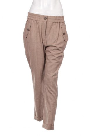 Pantaloni de femei F&F, Mărime M, Culoare Bej, Preț 29,59 Lei