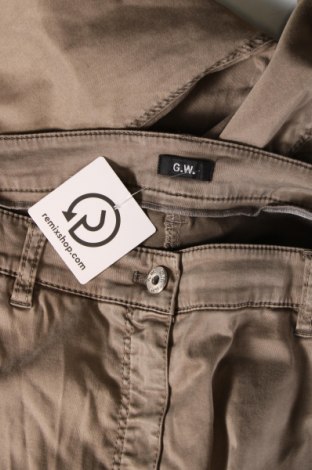 Γυναικείο παντελόνι G.W., Μέγεθος XL, Χρώμα  Μπέζ, Τιμή 16,82 €
