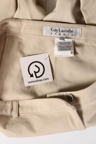 Γυναικείο παντελόνι Guy Laroche, Μέγεθος M, Χρώμα  Μπέζ, Τιμή 35,86 €