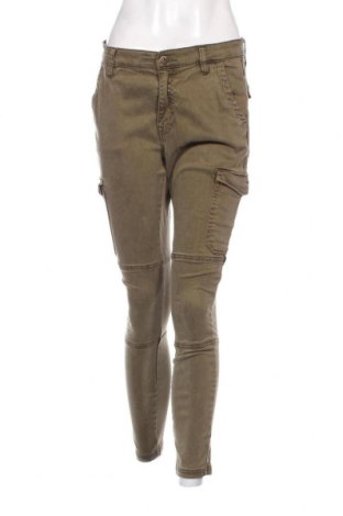 Дамски панталон H&M, Размер M, Цвят Зелен, Цена 17,40 лв.