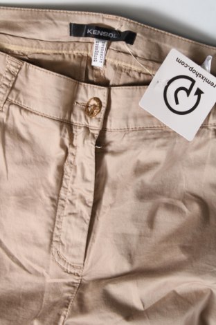 Γυναικείο παντελόνι Kensol, Μέγεθος L, Χρώμα  Μπέζ, Τιμή 25,36 €