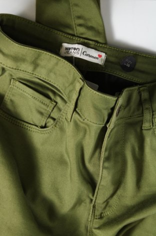 Дамски панталон Koton, Размер M, Цвят Зелен, Цена 29,70 лв.