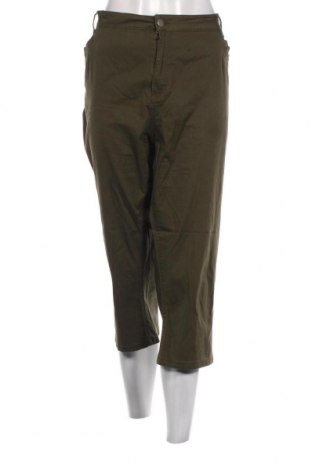 Дамски панталон Laura Torelli, Размер 3XL, Цвят Зелен, Цена 14,50 лв.