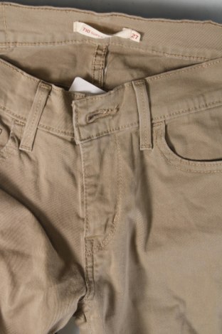 Дамски панталон Levi's, Размер S, Цвят Бежов, Цена 36,72 лв.