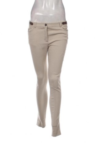 Дамски панталон Massimo Dutti, Размер M, Цвят Бежов, Цена 40,80 лв.
